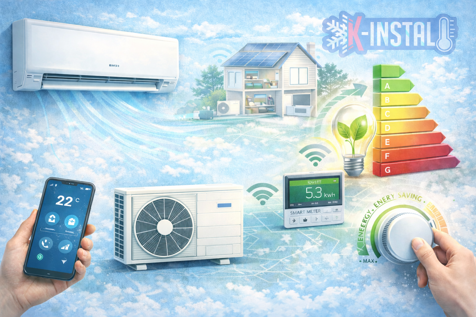 Optymalizacja zużycia energii przy korzystaniu z klimatyzacji – energooszczędna klimatyzacja w domu z inteligentnym sterowaniem